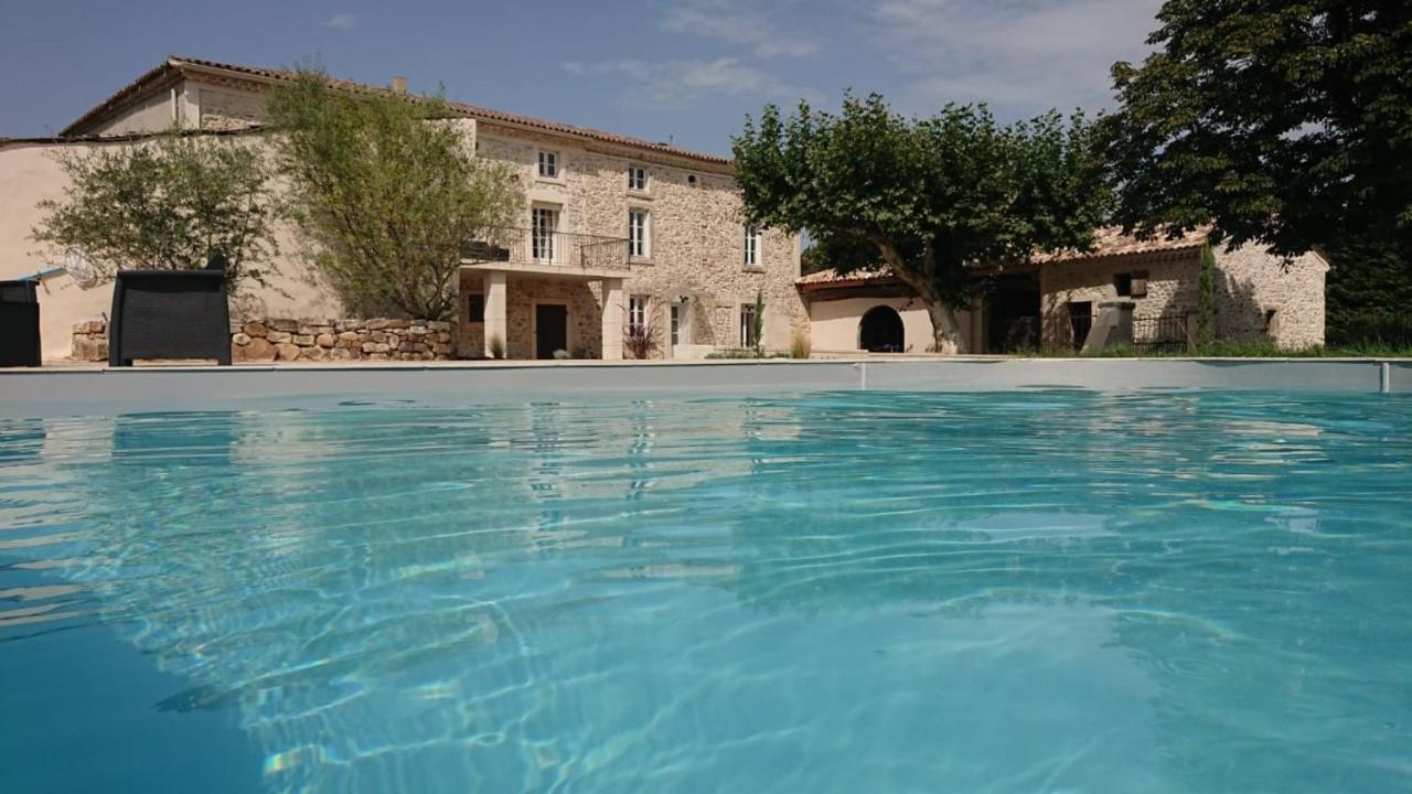 Saint-Paulet-de-Caisson Domaine Chamarelヴィラ エクステリア 写真