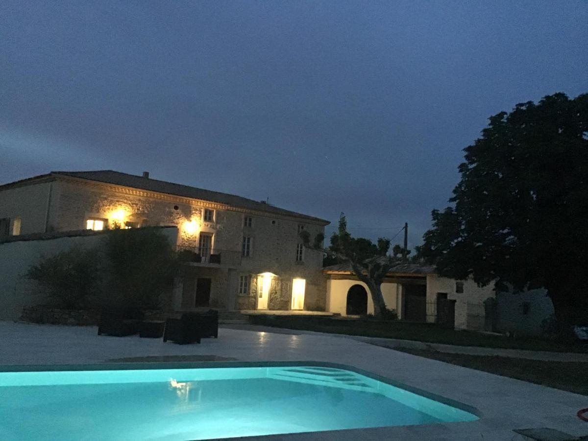 Saint-Paulet-de-Caisson Domaine Chamarelヴィラ エクステリア 写真