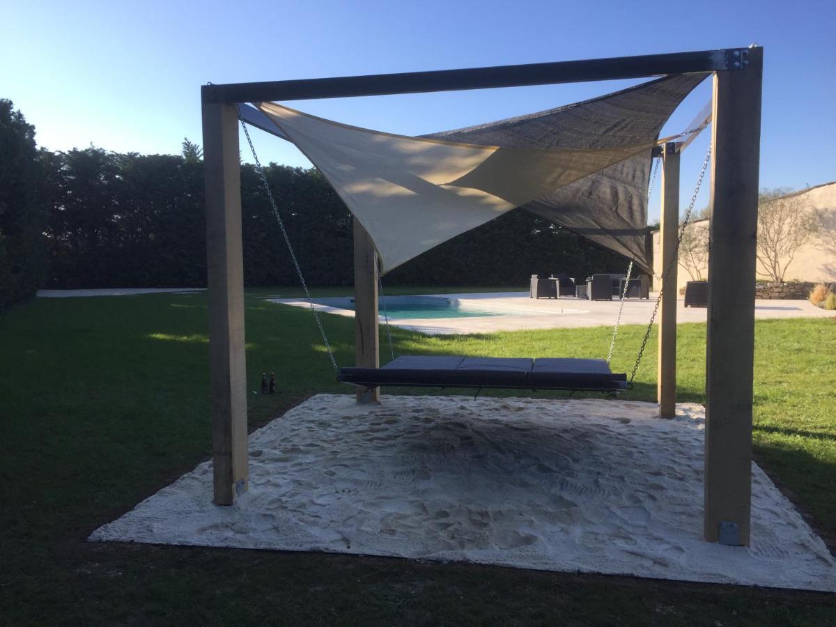 Saint-Paulet-de-Caisson Domaine Chamarelヴィラ エクステリア 写真
