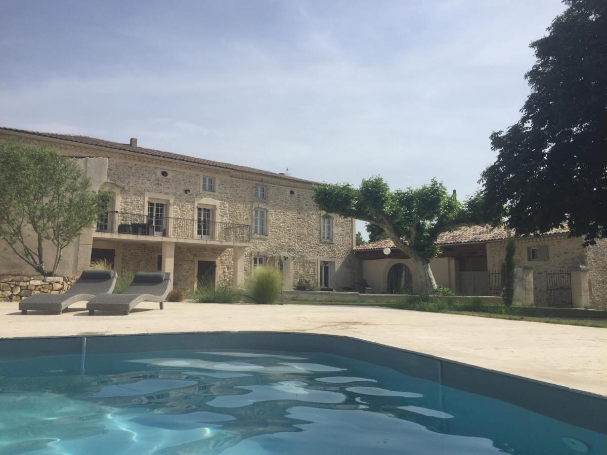 Saint-Paulet-de-Caisson Domaine Chamarelヴィラ エクステリア 写真
