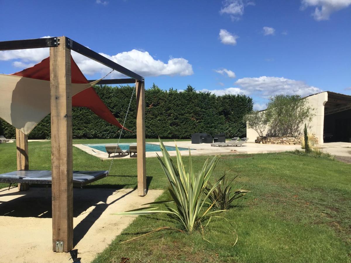 Saint-Paulet-de-Caisson Domaine Chamarelヴィラ エクステリア 写真
