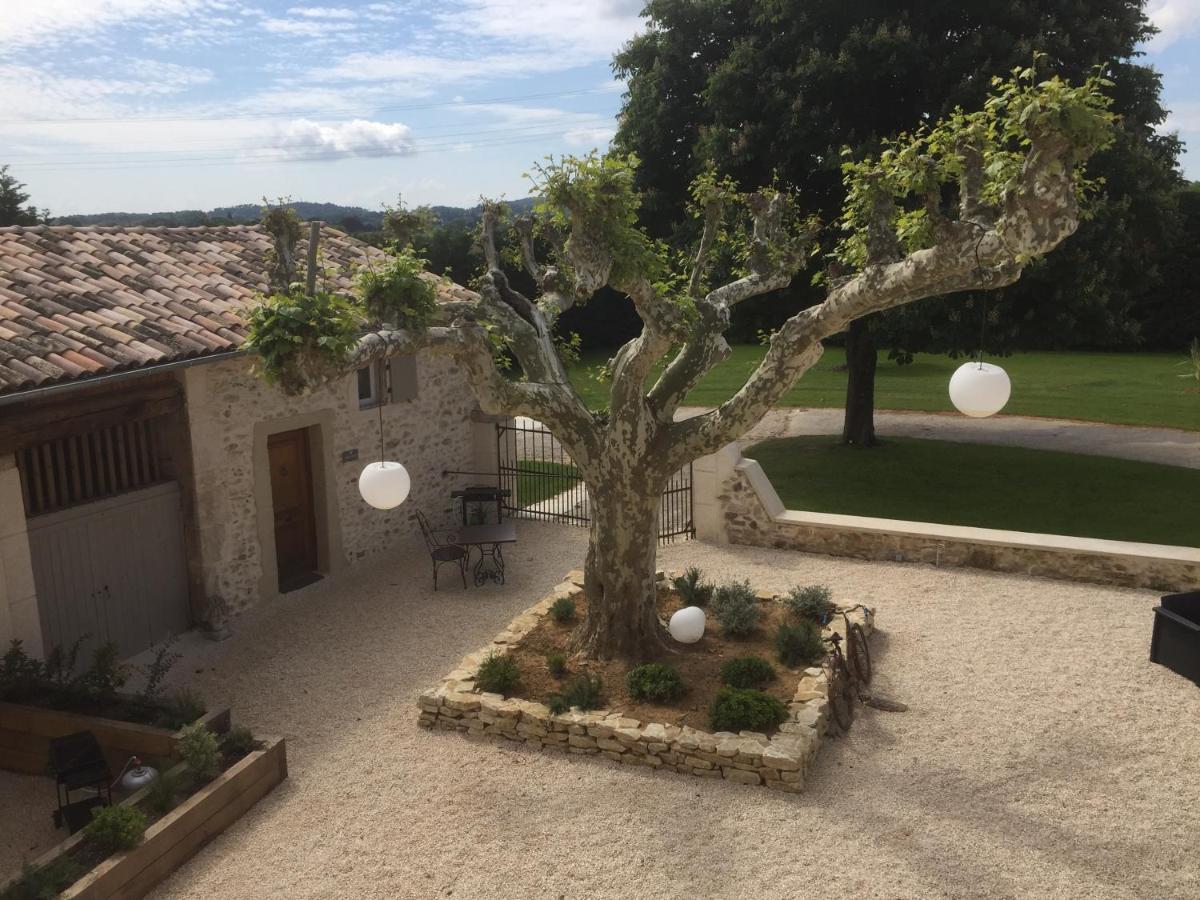Saint-Paulet-de-Caisson Domaine Chamarelヴィラ エクステリア 写真