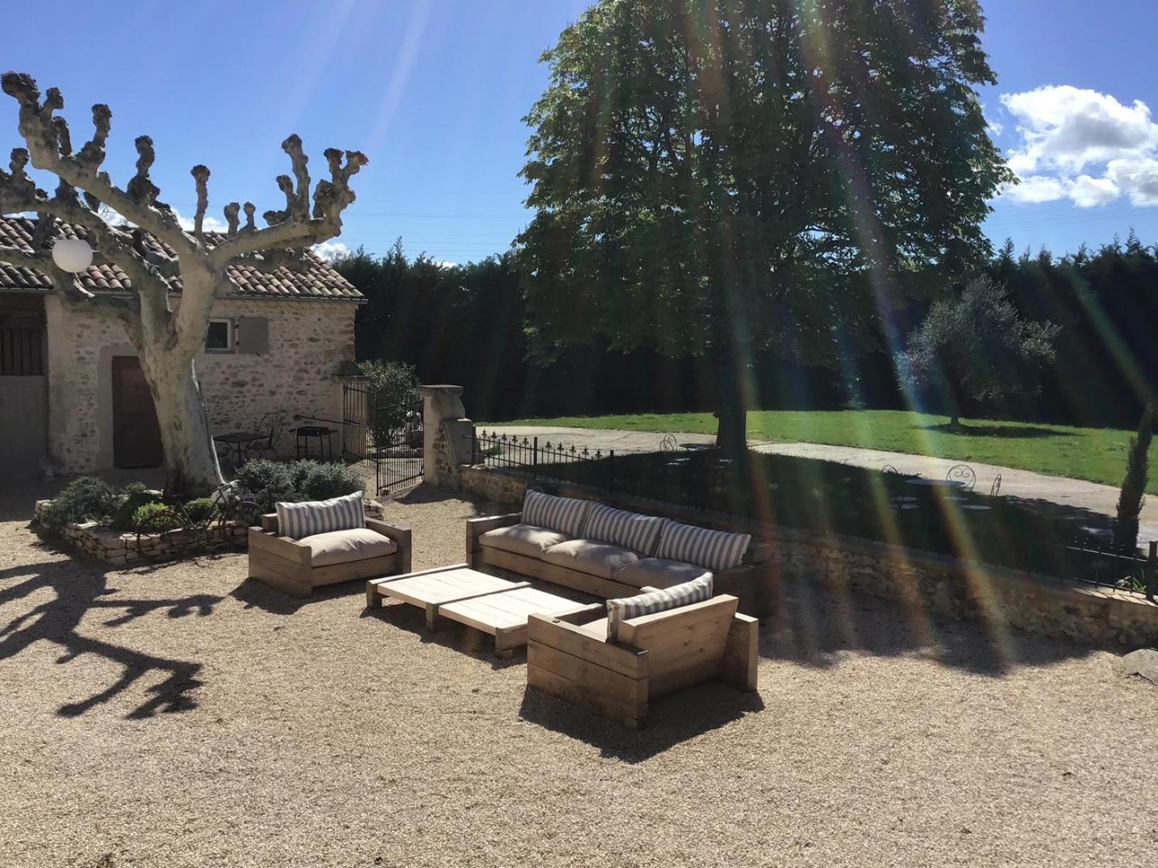 Saint-Paulet-de-Caisson Domaine Chamarelヴィラ エクステリア 写真